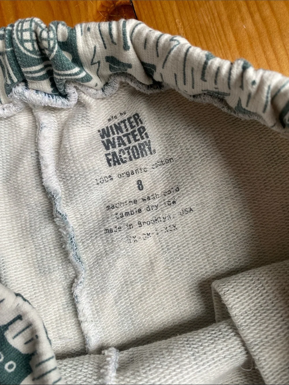 Winter Water Factory sweatpants